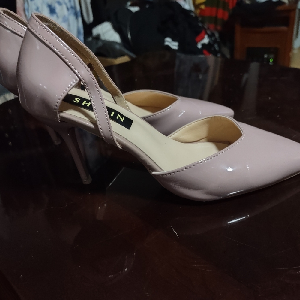 Pink heels